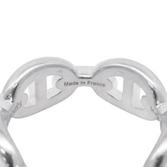 HERMES Chaine d'Ancre Anchene Ring Size PM/54/#14 SV925 - Picture 4 of 9